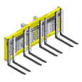 Brick Pack Hydraulic Forklift Carriage Brick Pack Hydraulic Forklift Carriage